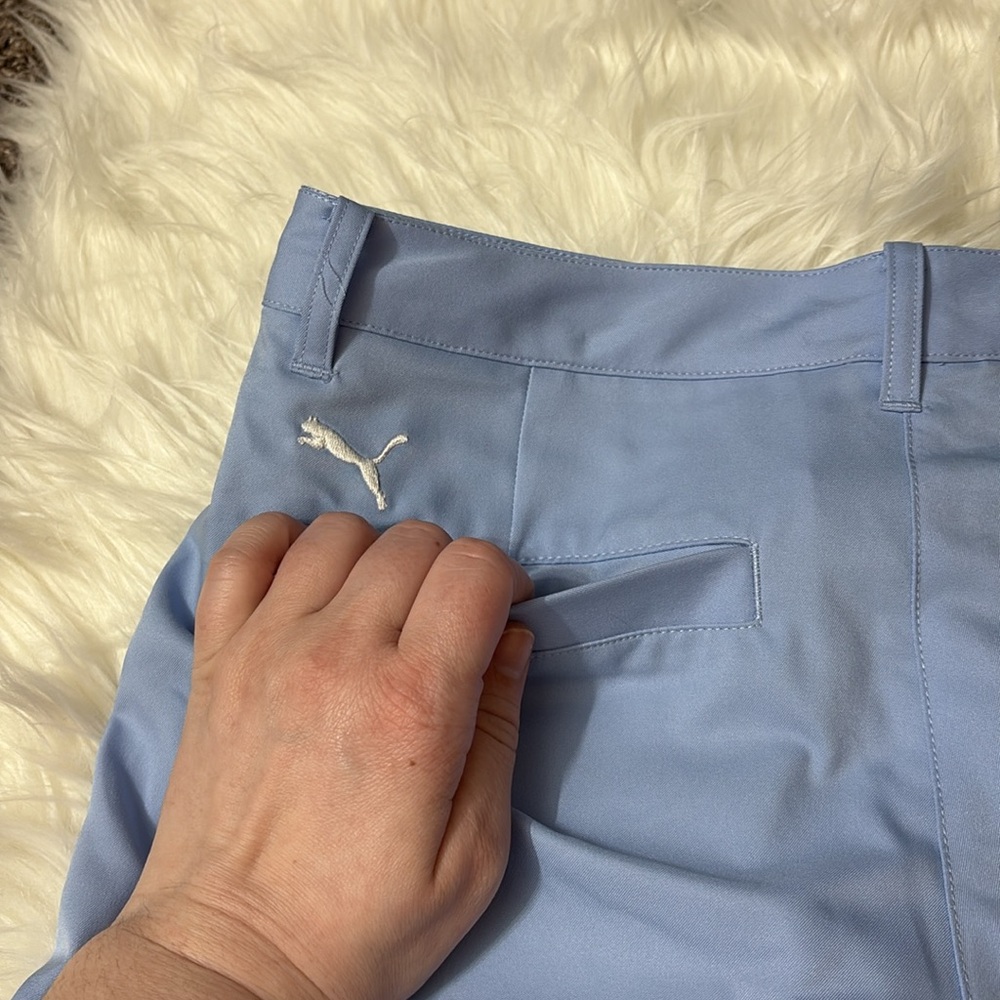 NWT Puma Girls Light Blue Serenity Shorts Youth Size XL - Picture 11 of 15